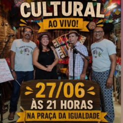Valorização da cultura regional: Trinca Cultural se apresenta na Praia Marinas do Abiaí