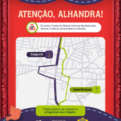 Prefeitura de Alhandra anuncia mudanças temporárias no trânsito para a Festa de Nossa Senhora da Ass...