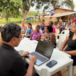 Assistência Social leva serviços e benefícios à comunidade Águas Lindas, em Mata Redonda