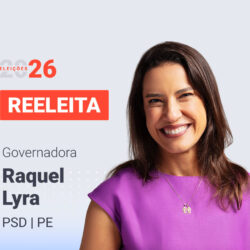 Raquel Lyra (PSD) é reeleita em Pernambuco no 1° turno